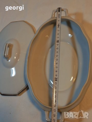 Порцеланов сет със златен кант чешки порцелан MCP Czechoslovakia , снимка 5 - Сервизи - 37919445