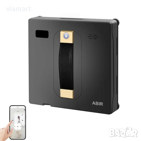 Робот за почистване на прозорци ABIR WD8, подходящ и за безрамкови прозорци