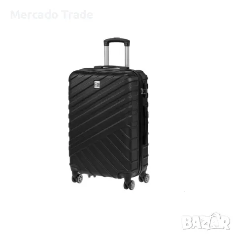 Куфар с колелца Mercado trade, 35л., Черен