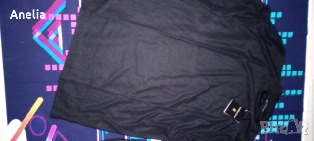 Мъжка Блуза Черна С М, снимка 6 - Блузи - 52558017