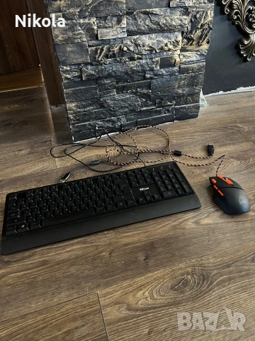 Компютьр с монитор + нова клавиатура и мишка комплект, снимка 5 - Геймърски - 53912794
