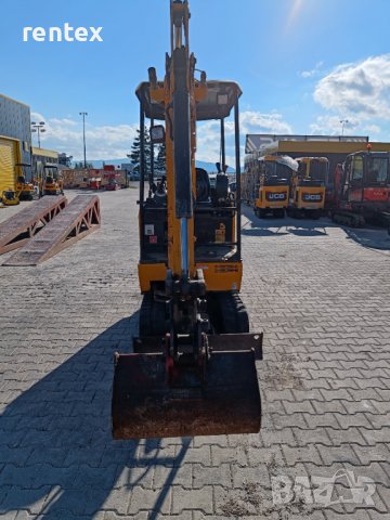 Мини багер 1500 кг JCB 15C-1 под НАЕМ от Рентекс, снимка 5 - Индустриална техника - 38225361