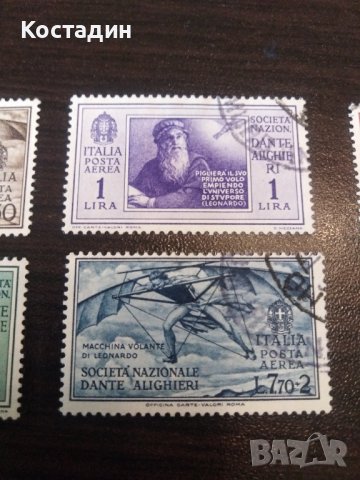 Италия пощенска марка 6бр Въздушна поща 1932, снимка 2 - Филателия - 42664804