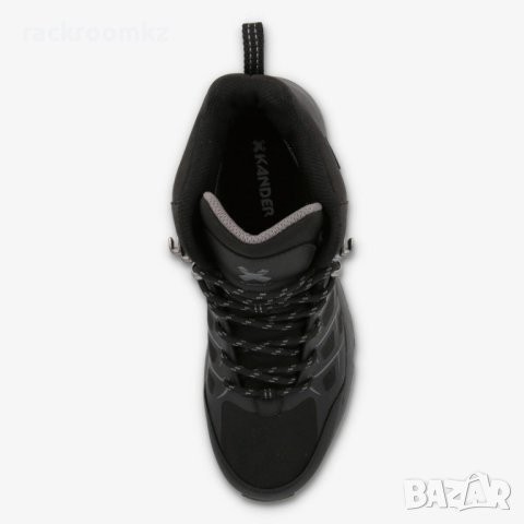 Mъжки зимни туристически обувки с гаранция за непромукаемост марка: КANDER модел: Spider Mid black, снимка 3 - Мъжки боти - 42796073