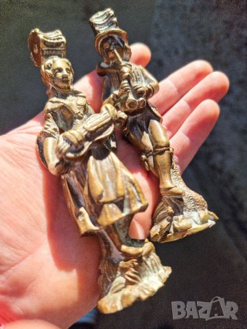 Винтидж Бронзови Музиканти Белгия- "1930г", снимка 10 - Колекции - 40007257