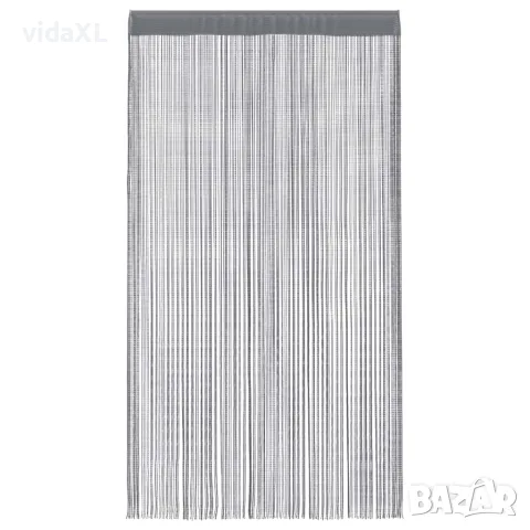 vidaXL Завеси тип „канап“, 2 бр., антрацит, 140x250 см, снимка 4 - Пердета и завеси - 56147555