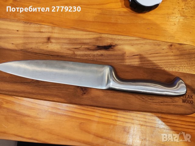 Кухненски нож L.O.B масивен изцяло от неръждаема стомана , снимка 4 - Други - 44244917