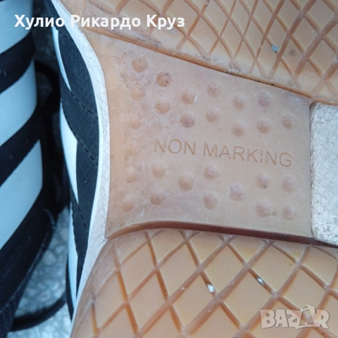 ADIDAS Performance Ligra 7 Core Black 41.5 УНИСЕКС оригинални маратонки Адидас trainers sneakers, снимка 11 - Маратонки - 54132847