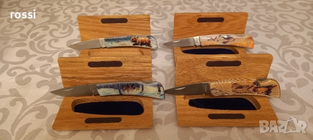 MAGNUM Сгъваеми ловни ножове с различни животни, специална кутия. Нови. Нож.