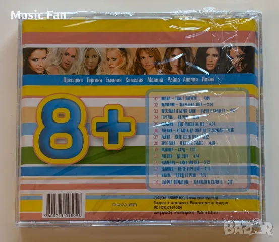 Компилация 8 + (2006) , снимка 2 - CD дискове - 56477601