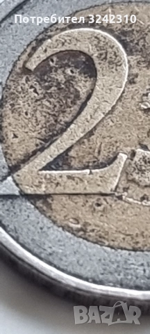 Монета от 2 евро 