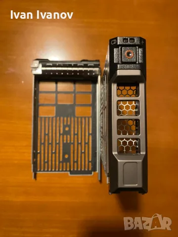 Продавам оригинални Dell PowerEdge 3.5" SAS/SATA HDD шейни (caddies) – 2 броя