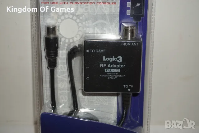 ЧИСТО НОВ ФАБРИЧНО ЗАПЕЧАТАН RF Adaptor Logic 3 за PS/PS2, снимка 3 - Аксесоари - 55750665