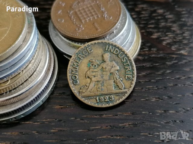 Mонета - Франция - 50 сентима | 1923г., снимка 2 - Нумизматика и бонистика - 30553549