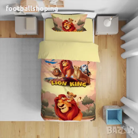 Спални комплекти за единично легло Детски анимации 12 варианта, снимка 3 - Спално бельо и завивки - 48992176