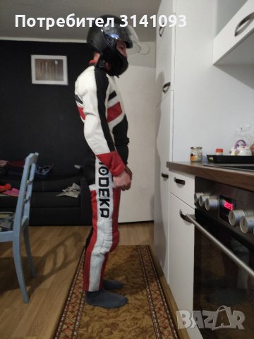 Кожен мото екип Модека No 42., снимка 4 - Спортна екипировка - 38414495