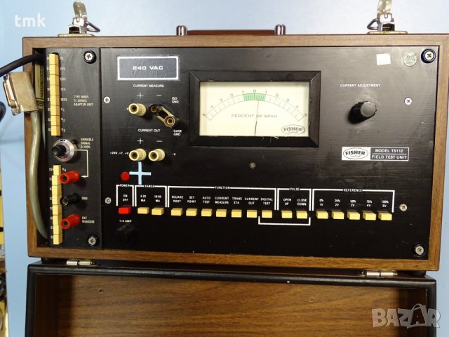 калибратор Fisher Controls TS112 Field test unit, снимка 2 - Други машини и части - 34231267