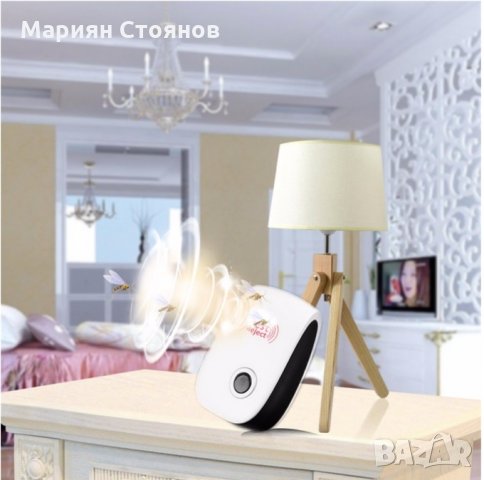 Ултразвуков уред против вредители комари насекоми мишки паяци Pest Reject, снимка 7 - Други стоки за дома - 31640287