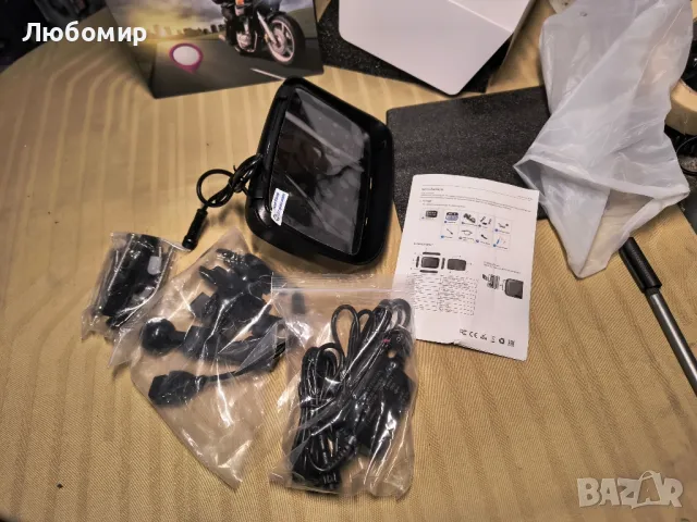 5-инчов HD сензорен екран Безжичен Carplay Android Auto Безжично огледало Водоустойчив мотоциклет

, снимка 3 - Аксесоари и консумативи - 49461847