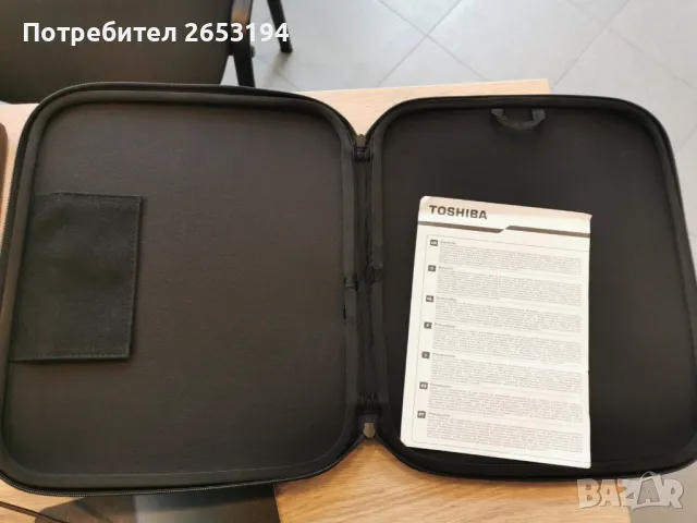 Чисто нова удароусточива чанта на Toshiba, снимка 2 - Части за лаптопи - 48664945