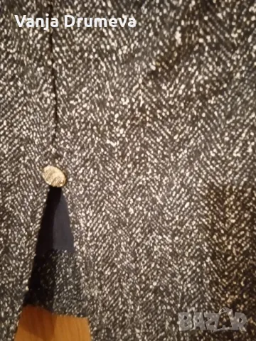 пола от вълнено букле с дълбока цепка , снимка 3 - Поли - 47939822