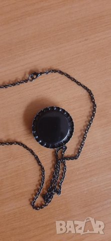 Черен Медальон Колие Гейм оф Тронс Дракон ГОТ  Game of Thrones, снимка 8 - Колиета, медальони, синджири - 31847888