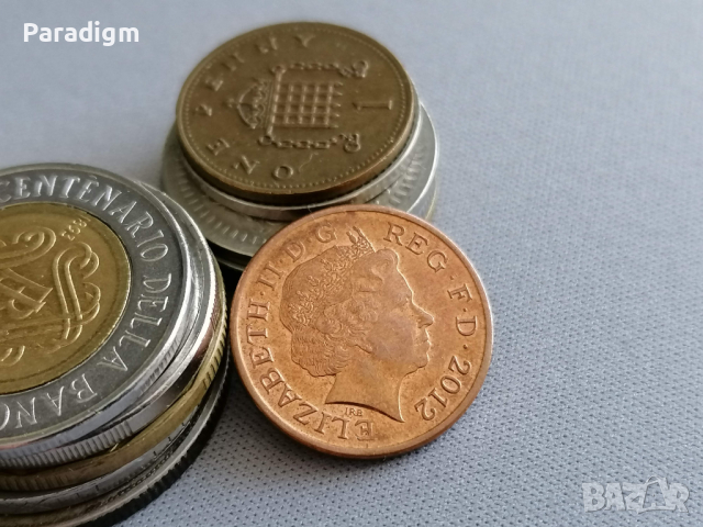 Монета - Великобритания - 1 пени | 2012г., снимка 2 - Нумизматика и бонистика - 36398597