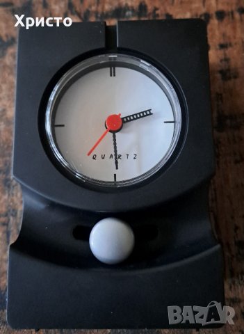 часовник с движещо се махало, за бюро, абстрактно изкуство кварцов, черен, снимка 4 - Други - 38939400