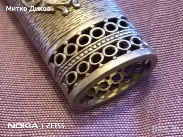 Метално калъвче за запалка винтидж немско на Австрия отлично, снимка 4 - Запалки - 49064713