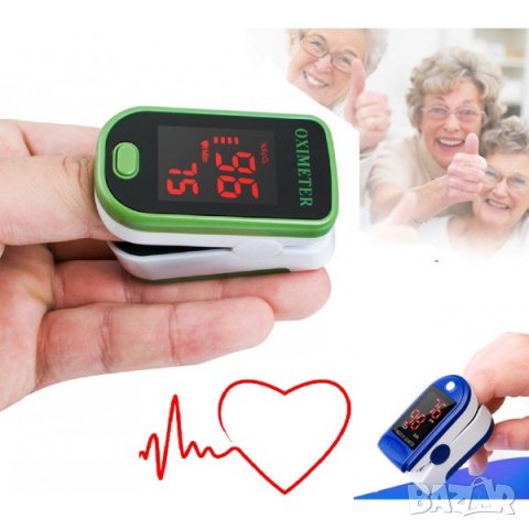 Оксиметър за бързо и лесно измерване на пулс и ниво на кислород, снимка 1