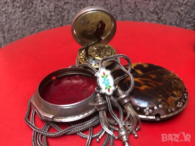 Джобен часовник на големия майстор от 18-ти век William Clarke , снимка 4 - Джобни - 30294757