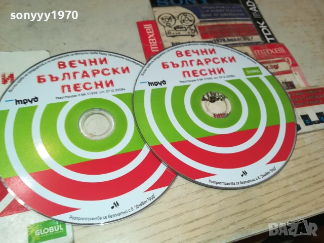 ВЕЧНИ БГ ПЕСНИ-ДВА ДИСКА 1806251653, снимка 11 - CD дискове - 50713741