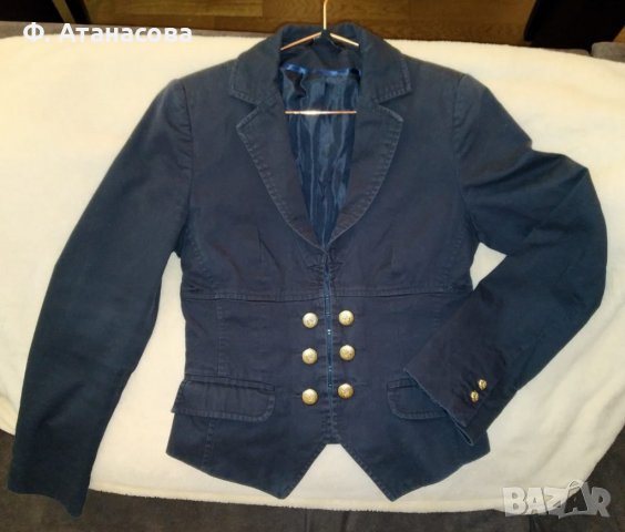 Страхотно черно сако на АСОС / ASOS, размер С, снимка 2 - Сака - 35021455