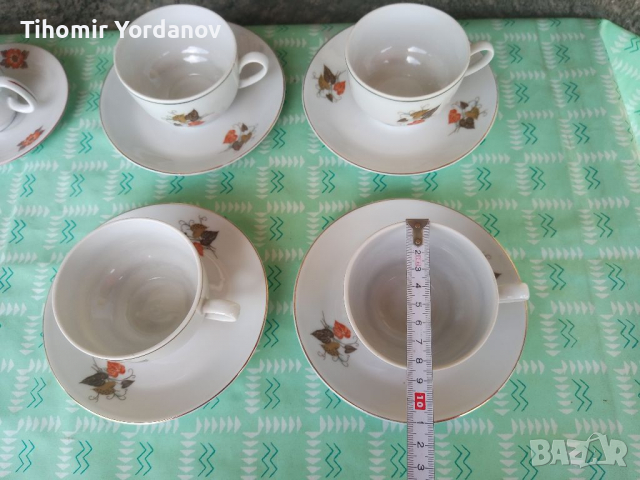 Порцелан Бг,кана, чаши., снимка 9 - Сервизи - 36387610