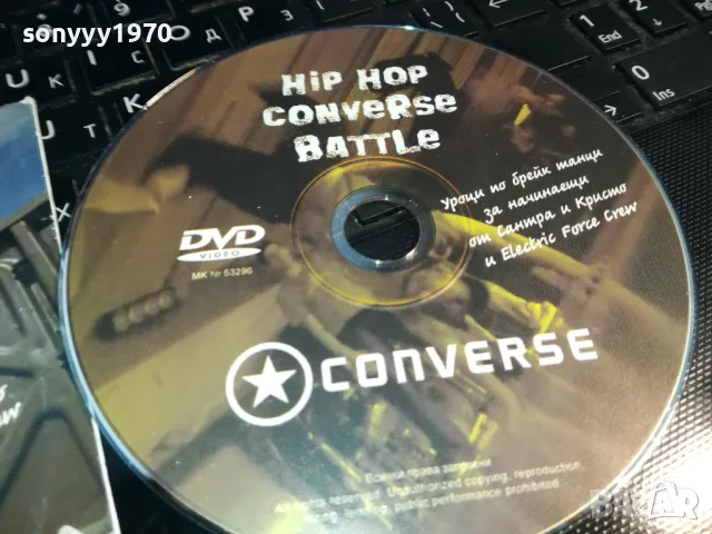 CONVERSE-HIP HOP CONVERSE BATTLE DVD 0103251656, снимка 2 - DVD дискове - 49326423