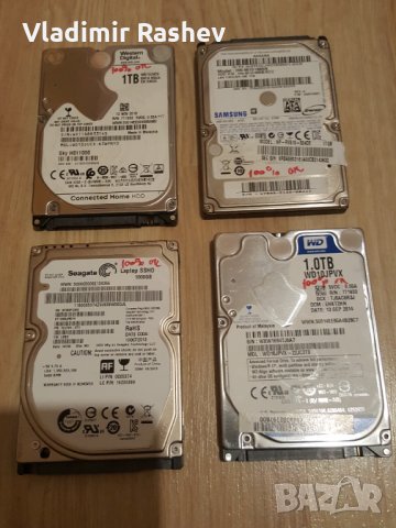 Хард диск за лап топ 4 броя по 1000GB(1TB), снимка 1 - Твърди дискове - 35141508