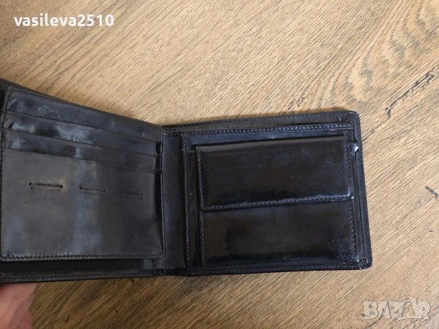 Cartier оригинално мъжко портмоне от естествена кожа , снимка 4 - Портфейли, портмонета - 53893036