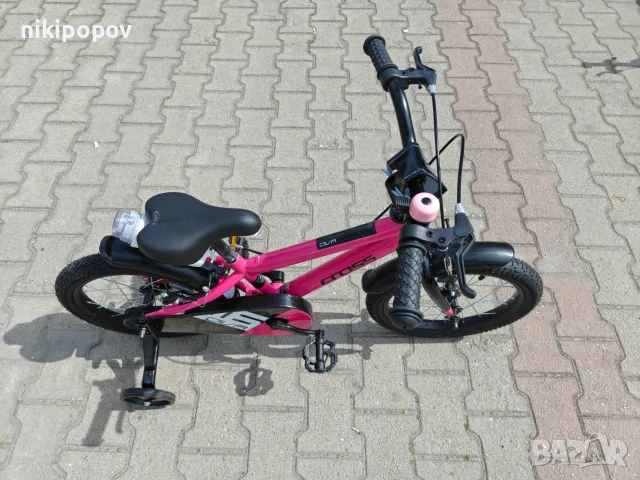 CROSS Детски велосипед 16" DIVA розов, снимка 3 - Велосипеди - 56528720
