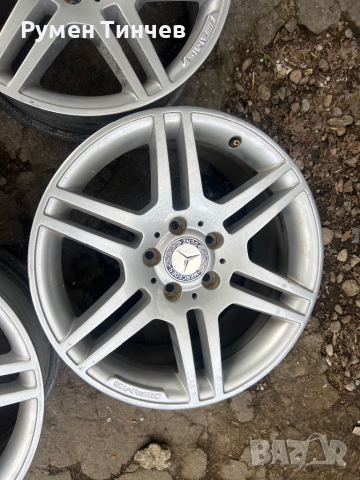Оригинален джанти за Мерцедес  17 ки, снимка 4 - Гуми и джанти - 44637459