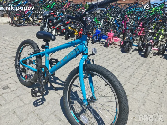 CROSS Велосипед 20" SPEEDSTER син, снимка 5 - Велосипеди - 56528779