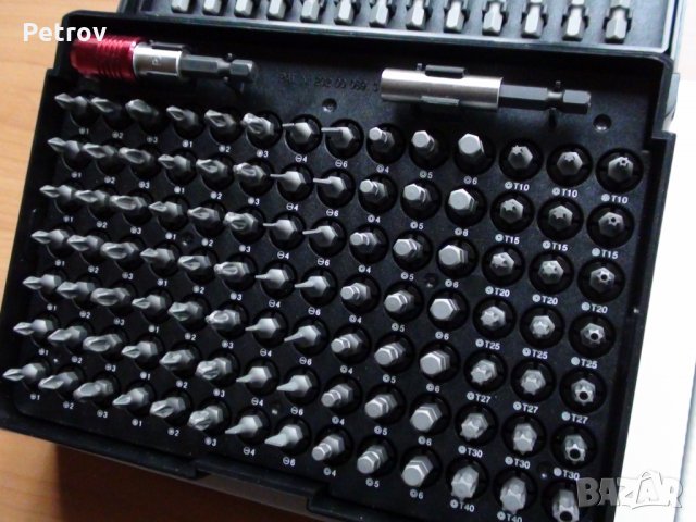 WISENT - Bit SET - 113 елемента - Гарантирано качество от BAUHAUS DEUTSCHLAND  !!!  ЧИСТО НОВ  !!!, снимка 7 - Гедорета - 31645663