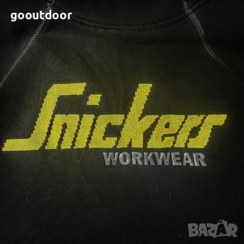 Snickers Classic Logo Hoodie (XL), снимка 3 - Суичъри - 53159084