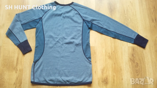Heldre Thermo Underwear Outside 100% Merino Wool Inside 100% Polyester размер M термо блуза - 1559, снимка 2 - Екипировка - 52586546