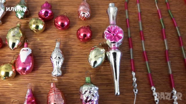 Малки стъклени новогодишни играчки 60лв за всички , снимка 8 - Колекции - 40700254