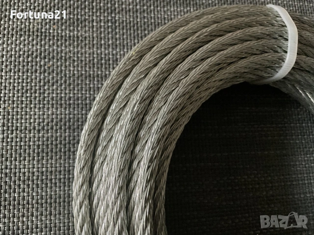 Метално въже - ново, снимка 5 - Индустриална техника - 54030874