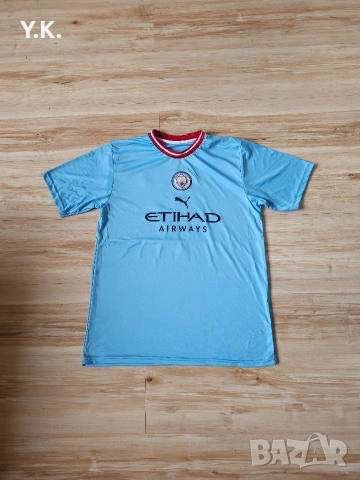 Мъжка тениска Puma x F.C. Manchester City x Haaland / Season 22-23 (Home)