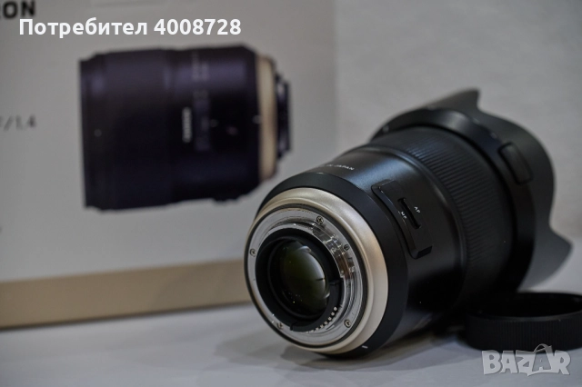 Tamron SP 35 mm, F/1.4 Di USD, Nikon F, снимка 2 - Фотоапарати - 52666813