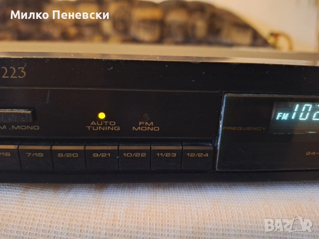 PIONEER F-223 STEREO TUNER.MADE IN JAPAN., снимка 4 - Ресийвъри, усилватели, смесителни пултове - 53221653