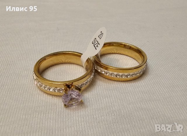 Дамски пръстен с цирконии, снимка 4 - Пръстени - 44475749