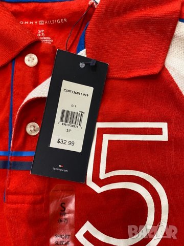 Tommy Hilfiger нова блузка за момче 6-7г, снимка 4 - Детски рокли и поли - 29272802
